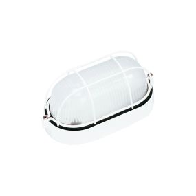 Faro Estay - wandverlichting - 20 x 10 x 10,2 cm - IP44 - mat wit