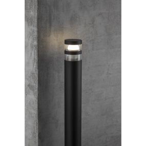 Nordlux Birk - tuinpaal - Ø 9 x 80 cm - IP44 - zwart