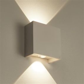 Projectlight Helmut - wandverlichting - 8 x 4 x 8 cm - 4W dimbare LED incl. - wit