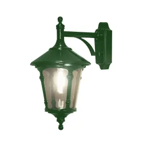Konstsmide Virgo - buiten wandlamp - 24 x 33 x 44 cm - IP23 - glanzend groen