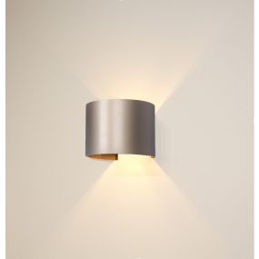 Artdelight Gyro - wandlamp - 9,7 x 13 x 11,2 cm - champagne