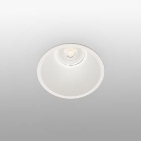 Faro Fresh - inbouwspot - Ø 89 mm, Ø 83 mm inbouwmaat - IP65 - mat wit