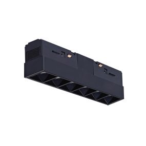 VK Lighting Kona - magnetisch railsysteem - railbalk - 11,2 x 2 x 5,3 cm - 9W LED incl. - 1-10V dimbaar - zwart