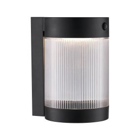 Nordlux Coupar Solar - buiten wandverlichting - Ø 14 x 22 x 18 cm - 3,2W LED incl. - IP44 - zwart