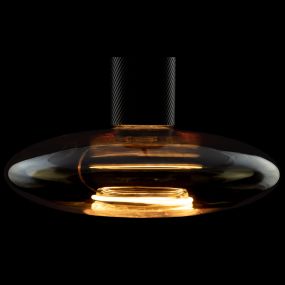 Segula LED lamp - Floating UFO - Ø 22 x 12 cm - E27 - 4W dimbaar - 2200K - amber