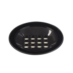 Faro Tras 25 - grondspot voor buiten met 13º lichtbundel - Ø 20 x 25 x 5,6 cm - 25W LED incl. - IP67 - zwart