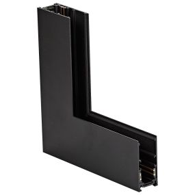 VK Lighting Kona - magnetisch railsysteem - vertikaal inwedig opbouwhoekprofiel - 6 x 17,5 x 17,5 cm - zwart