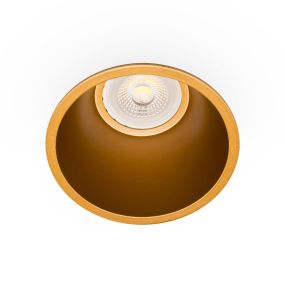 Faro Fresh - inbouwspot - Ø 90 mm, Ø 83 mm inbouwmaat - goud