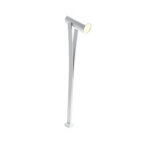 VK Lighting Stili - tuinpaal - 7,5 x 19,4 x 80 cm - 10W LED incl. - wit