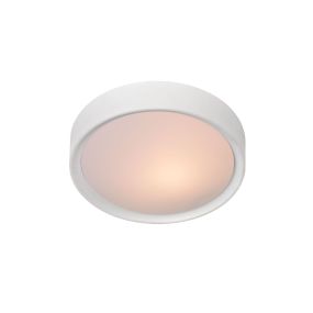 Lucide Lex 1 - plafondverlichting - Ø 25 x 7 cm - wit