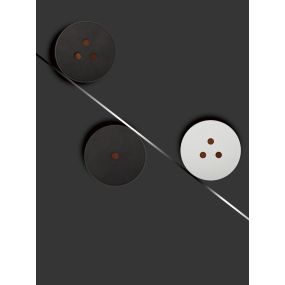 VK Lighting Thesi - opbouwspot - Ø 15 x 4,1 cm - 9W LED incl. - zwart