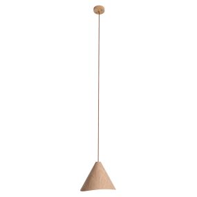 Maxlight Sakura - hanglamp - Ø 33,5 x 180 cm - lichtbruin