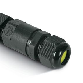 ONE Light - waterdichte kabeldoos 1 in / 1 uit - IP67 - zwart
