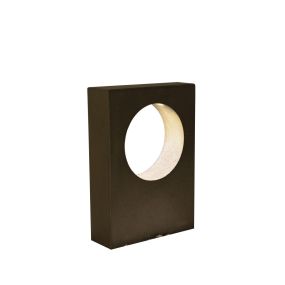 VK Lighting Logia - tuinpaal - 40 x 20 x 49 cm - 6,5W LED incl. - IP65 - grijs