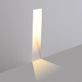 VK Lighting Gypsum - inbouw wandverlichting - 20 x 9 x 50 cm - wit
