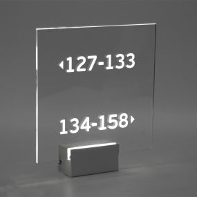 VK Lighting Domatio - wandverlichting - 22 x 7 x 25 cm - 2W LED incl. - mat nikkel