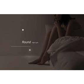 VK Lighting Nyta Round - wandverlichting - Ø 3,5 x 2,5 cm - 1W LED incl. -wit