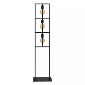 Lucide Suus - vloerlamp - 34 x 24 x 145 cm - zwart