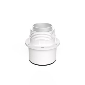 Creative Cables - waterdichte E27 lamphouder voor lampenkappen - IP44 - wit