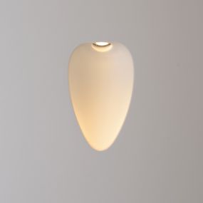 VK Lighting Gypsum - inbouw wandverlichting - 14,5 x 5,5 x 30 cm - 1W LED incl. - wit