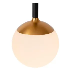 Lucide Calina - hanglamp - Ø 9,9 x 169,7 cm - 9W dimbare LED incl. - zwart
