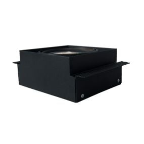 Zuma Line Oneon DL 111-1 - inbouwspot 1L -  156 x 156 mm, 157 x 157 mm inbouwmaat  - zwart