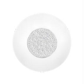 Nova Luce Era - plafondverlichting - Ø 50 x 12 cm - wit