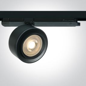 ONE Light COB Zoomable Range - rail spot - Ø 11 x 6 cm - 25W LED incl. - zwart