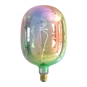 Calex Avesta Metallic Opal LED lamp - Ø 17 x 27 cm - E27 - 4W - dimbaar - 2000K 