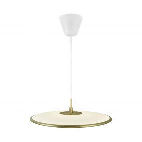 Design for the People Blanche 32 - hanglamp - Ø 42 x 314,5 cm - 23W dimbare LED incl. - messing