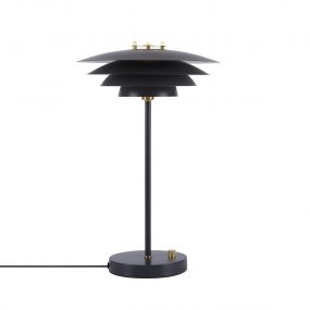 Nordlux Bretagne - tafellamp - Ø 30 x 46 cm - grijs 