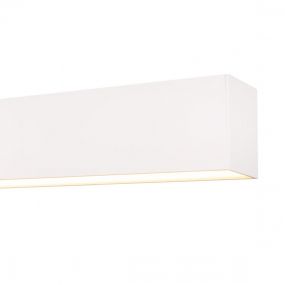 Lichtkoning Linear - plafondverlichting - 113,5 x 6,5 x 5 cm - 36W LED incl. dimbaar - wit - warm witte lichtkleur