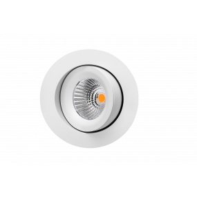Artdelight Special - inbouwspot - Ø 95 mm, Ø 83 mm inbouwmaat - 9W LED incl. - dim to warm - IP54 - wit