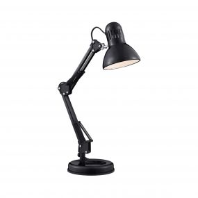 Searchlight Desk Partners - bureaulamp - 52,5 cm - zwart
