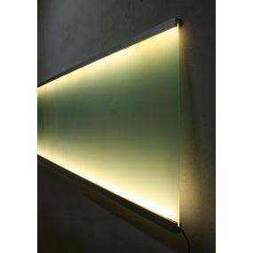 Klus EX-ALU - LED-profiel voor glazen wanden met een dikte van 6mm - 2,15 x 3,44 cm - 200cm lengte - aluminium
