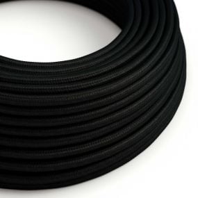 Creative Cables - textielsnoer - per 100 cm - zwart