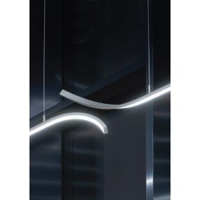 KLUS Giza-LL - buigbaar LED profiel - 2,6 x 1,45 cm - 300cm lengte - geanodiseerd zilver
