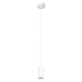 Artdelight Milano - hanglamp - Ø 6,5 x 150 cm - wit 