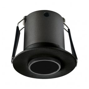 Integral Mini 35 inbouwspot - Ø 50 mm, Ø 35 mm inbouwmaat - 3,3W LED incl. -  zwart