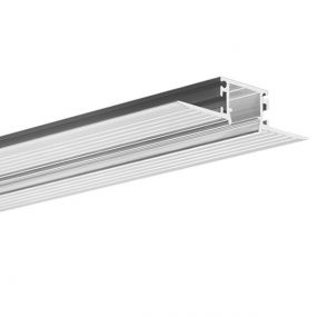 KLUS Kozma - inbouw LED profiel - 1,3 cm vensterbreedte - 200cm lengte - aluminium