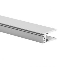 Klus KRAV-810 - LED-profiel voor glazen wanden met een dikte van 8mm tot maximum 10mm - 1,4 x 2,5 cm - 200cm lengte - aluminium