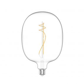 Creative Cables LED lamp Ellipse - Ø 17 x 26,4 cm - E27 - 10W dimbaar - 2700K - transparant