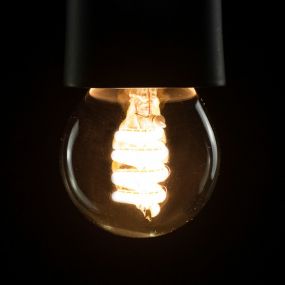 Segula LED lamp - Ambient Line - dim to warm - Ø 4,5 x 7,2 cm - E27 - 3,3W dimbaar - 2700K tot 2000K - transparant