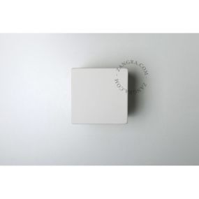 Zangra - wandverlichting - 11 x 11 x 11 cm - wit