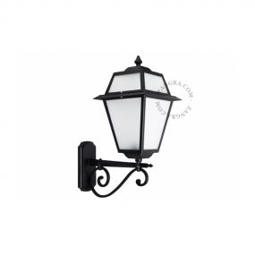 Zangra - buiten wandlamp - 28,5 x 46,5 x 64,5 cm - IP43 - zwart