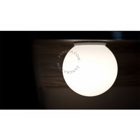 Zangra - wand/plafondverlichting - ⌀ 20 x 20 cm - IP65 - wit