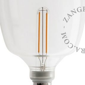LED filament lamp dimbaar - Ø 12 x 20 cm - E27 - 4W - 2700K (stockopruiming!)