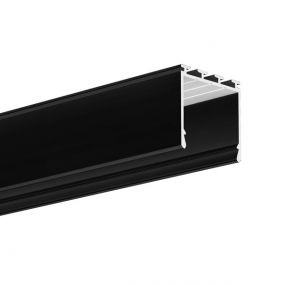 KLUS Lipod - LED profiel - 2,6 x 2,45 cm - 200cm lengte - zwart