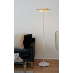 Nordlux Bretagne - vloerlamp - Ø 38 x 150 cm - wit
