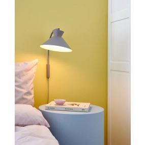 Nordlux Dial - wandlamp - Ø 25 x 40,2 cm -  grijs 